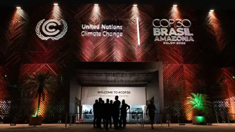 UNFCC Around the venue at COP30 in the Brazilian Amazon. 